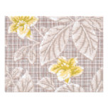 Lillies jaune carton d'invitation