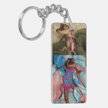 LillyGator Baby Alligator Keychain