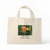 LILY FLOWER LILIES TOTE BAG CANVAS BEACH BAG