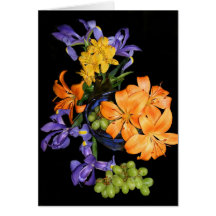 Lily & Iris Birthday Greeting Cards