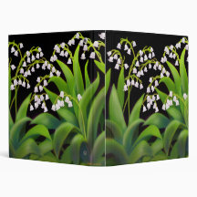 Lily of the Valley Avery Binder