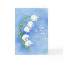 Lily of the Valley Mother's Day Card