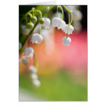 Lily of the Vally folded card