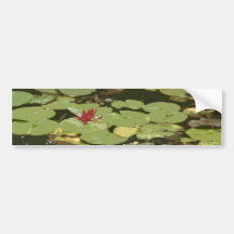 Lily pads Impressionism Art Bumper Sticker