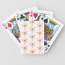 Lily Pattern. Card Deck
