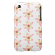 Lily Pattern. Case-Mate iPhone 3 Cases