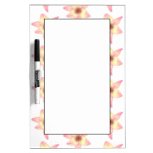 Lily Pattern. Dry-Erase Whiteboard