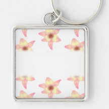 Lily Pattern. Key Chain