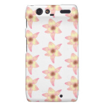 Lily Pattern. Motorola Droid RAZR Covers