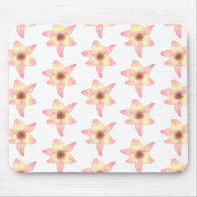 Lily Pattern. Mousepad