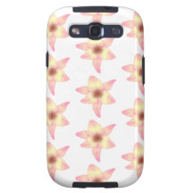 Lily Pattern. Samsung Galaxy S3 Covers