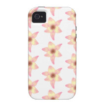 Lily Pattern. Vibe iPhone 4 Cover