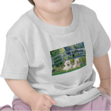Lily Pond Bridge - Westies (two) Shirt