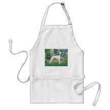 Lily Pond Bridge - White Whiipet (11b)A Aprons