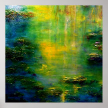 Lily Pond Monet Impressionism Art Posters