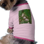 Lily White Flowers Dog Clothing