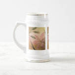 Lily with Buds Beer Stein Mug