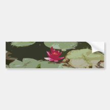 Lilypads Impressionism Art Bumper Stickers