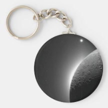 L'image magnifique de la NASA, la lune s'est allum Porte-clé