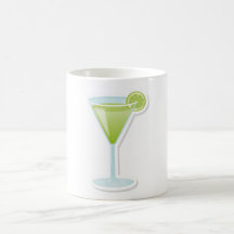 Lime cocktail mug
