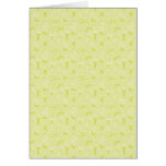 Lime Cocktails and Palm Trees Pattern Greeting Cards