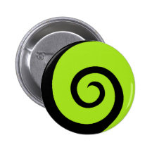 Lime Green Curl Pin