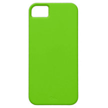 Lime Green Solid Colour Background iPhone 5 Case