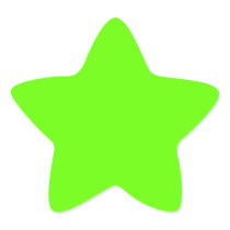 Lime Green Sticker