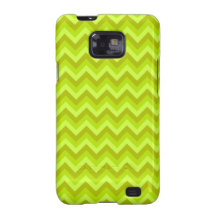 Lime Green Zig Zag Pattern. Samsung Galaxy S Covers
