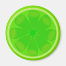 Lime Slice Magnet