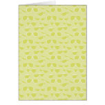 Lime Sunglass Pattern Cards