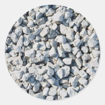 Limestone chippings stickers
