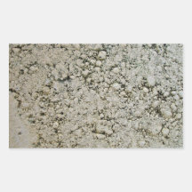 Limestone Concrete Surface Texture Rectangle Sticker