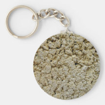 Limestone concrete texture key chain