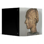 Limestone head of a Woman binders