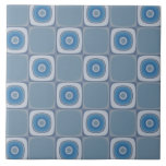 Limestone Retro Squares Tile