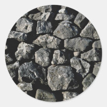 Limestone wall, Yorkshire Dales, England Sticker