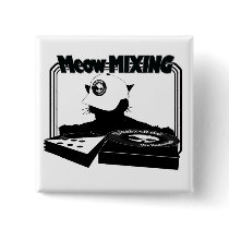 Limited Edition Meow MIXING Button
