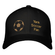 Limited Edition Yank Soccer Fan Soccer ball cap Embroidered Hat