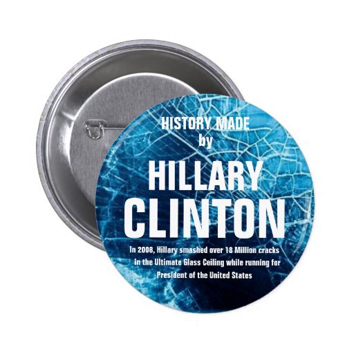 LIMITED!  History Made Pinback Buttons