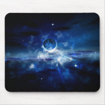 L'immensité bleue tapis de souris