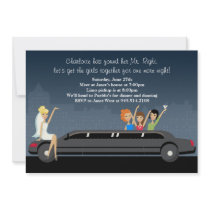 Limo Bachelorette Party Invitation