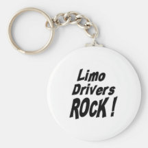 Limo Drivers Rock! Keychain