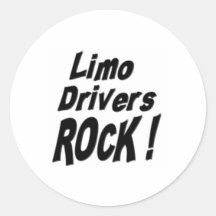 Limo Drivers Rock! Sticker