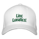 Linc Lunatics! Hat (White) Baseball Cap