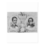 Lincoln - Hamlin Postcard