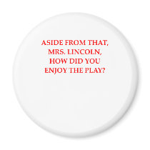 lincoln joke magnets