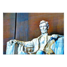 Lincoln Memorial Art Photo