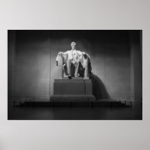 Lincoln Memorial B&W Print