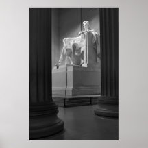 Lincoln Memorial B&W Print
